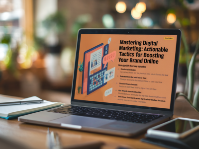 Mastering digital marketing: actionable tactics for boosting your brand online